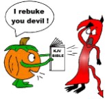 Pumpkin And Devil Clipart